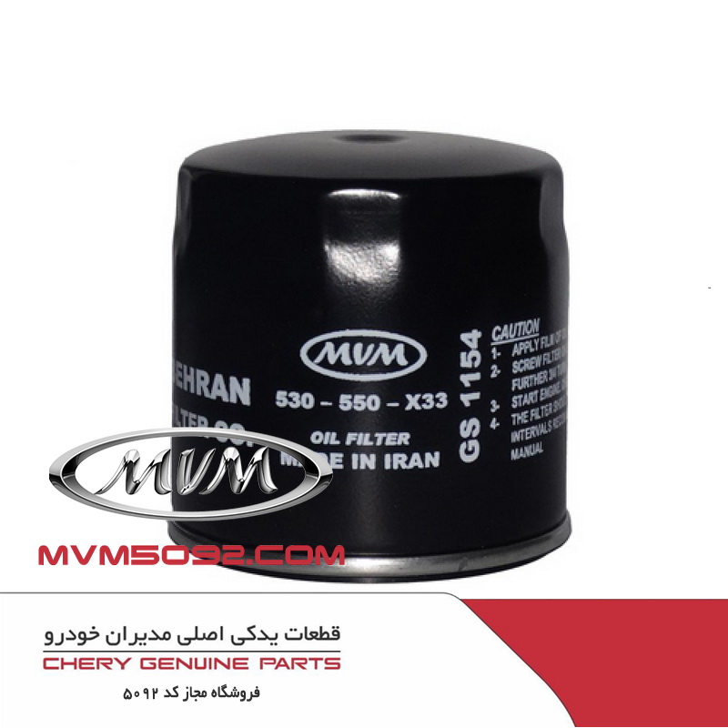 فیلتر روغن ام وی ام MVM X33